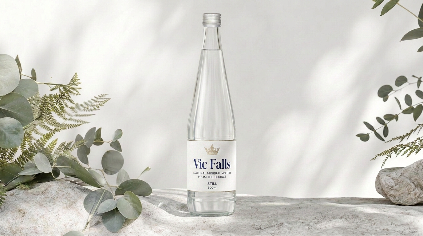 Vic Falls 600ml Glass Bottle